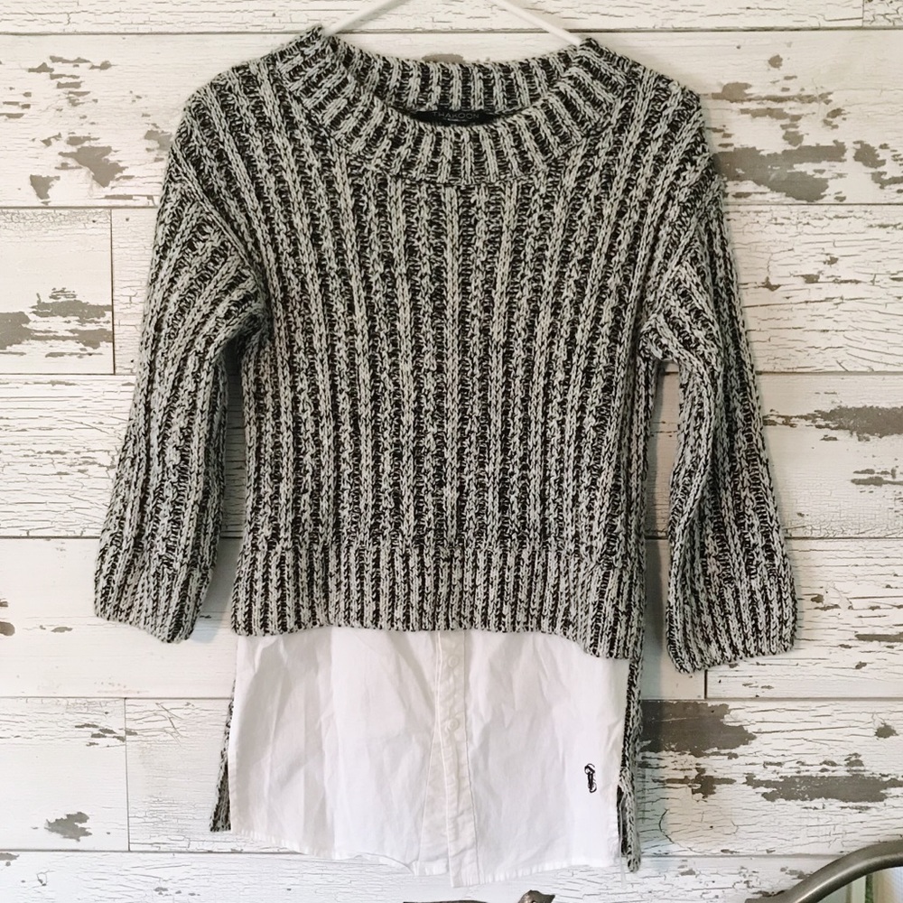 Thakoon layered boatneck sweater XS - Picture 1 of 8